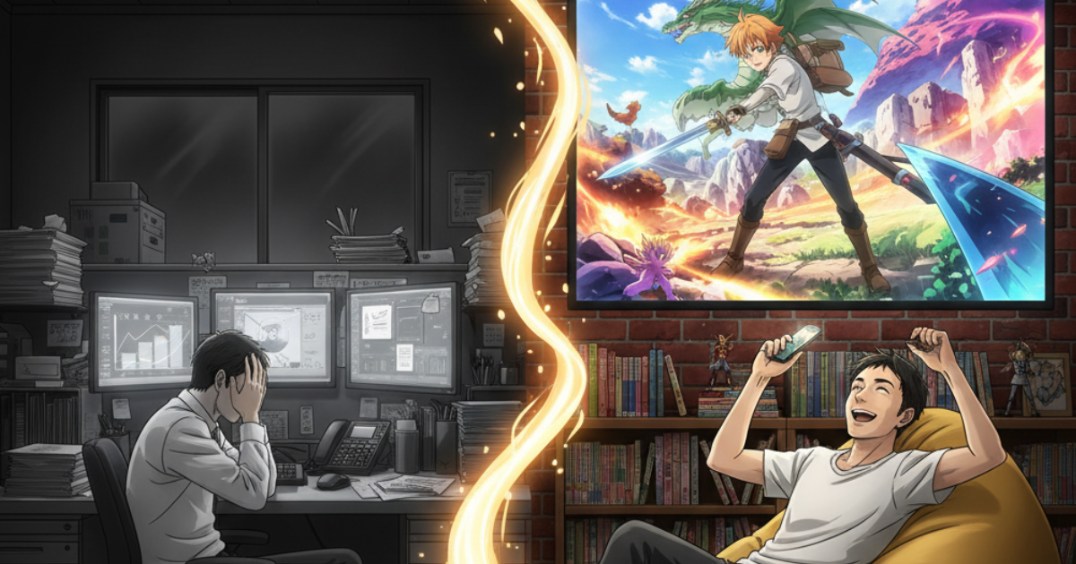 「社会人にこそアニメがおすすめな理由:現実逃避と学びと生きる力と」の関連画像