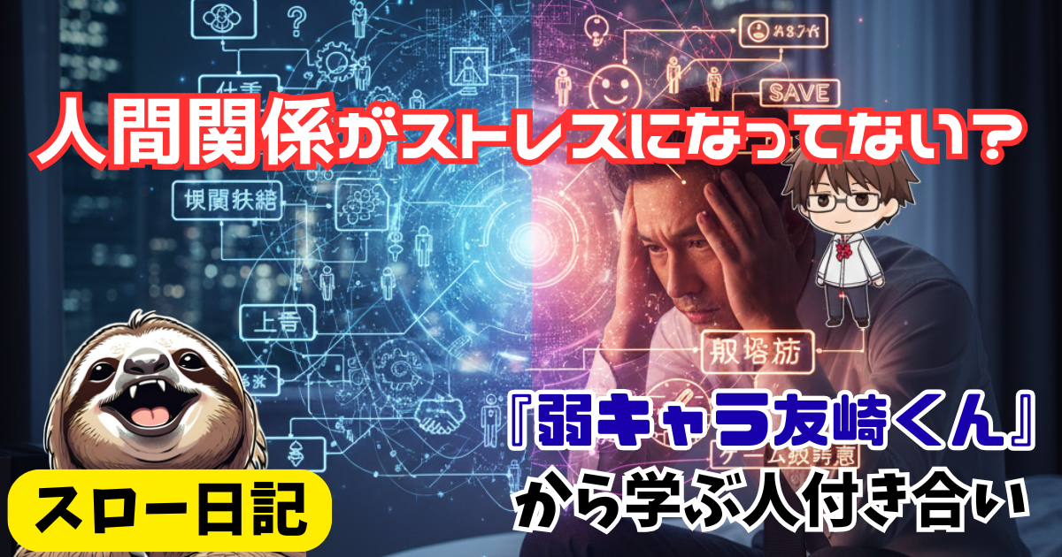 人間関係がストレスになってない？『弱キャラ友崎くん』から学ぶ人付き合い