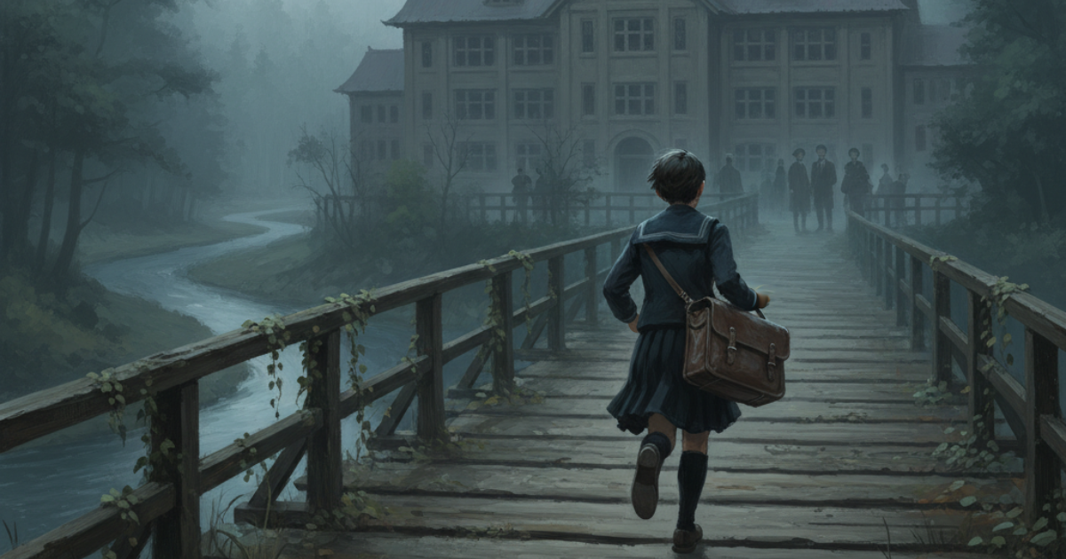 日本学生油絵風