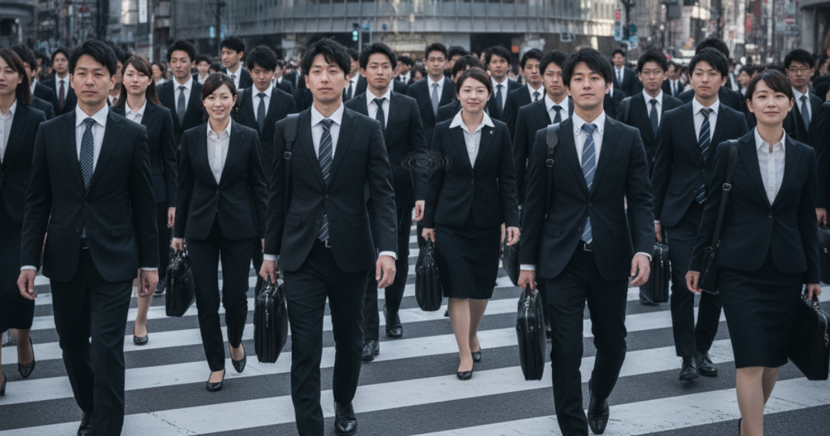 日本の社会人達