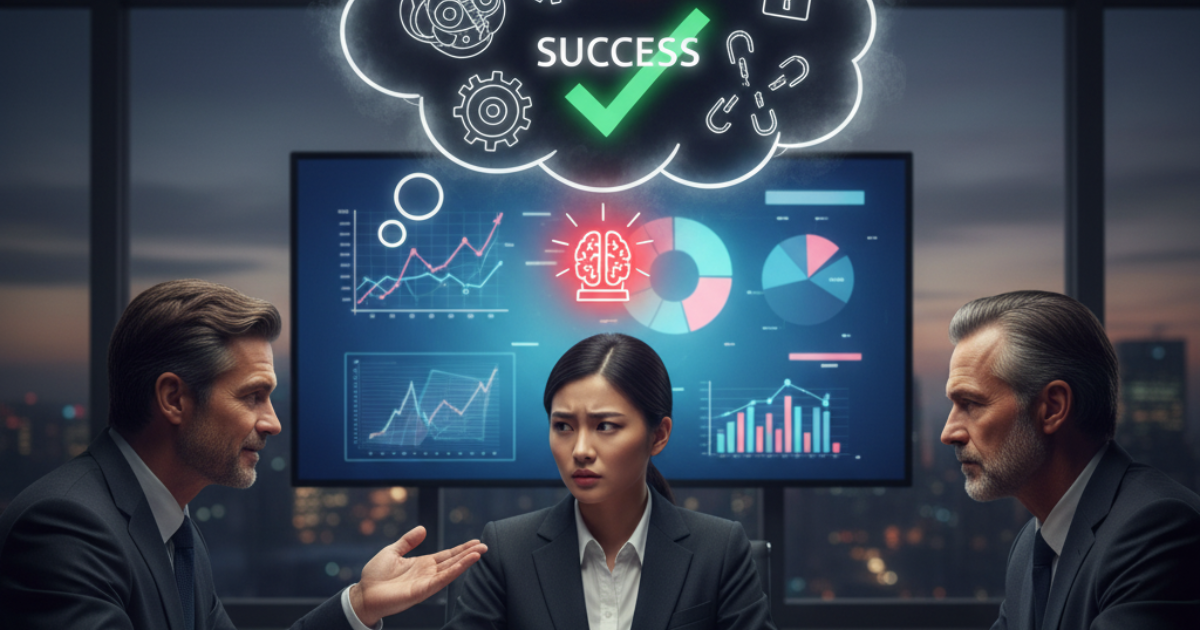 面接でブラック企業を見抜く女性