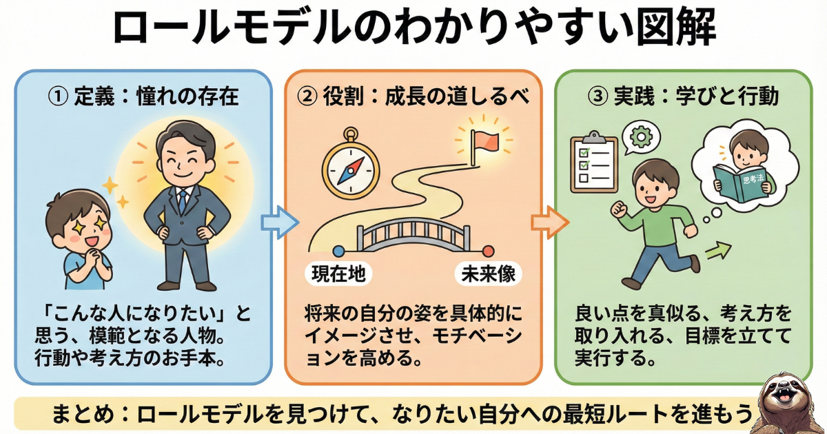 ロールモデルのわかりやすい図