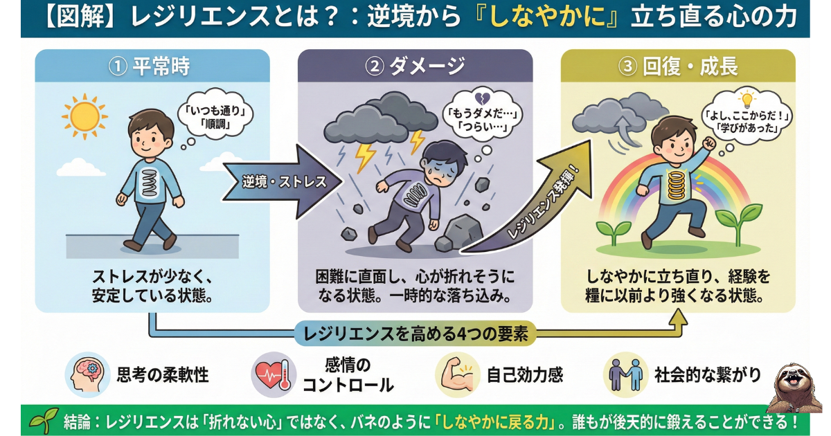 レジリエンス のわかりやすい図